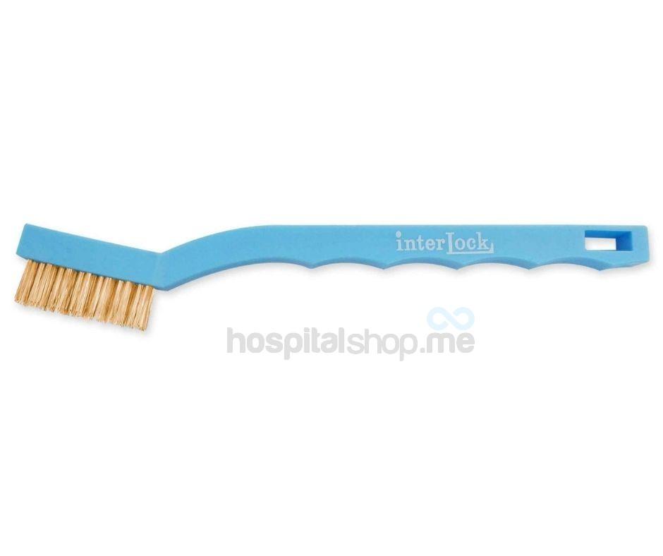 Interlock Instrument Cleaning Brush Brass