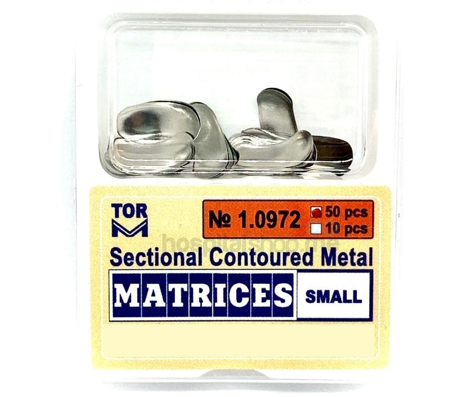 TOR VM Sectional Contoured Matrices Small 50pcs 1.0972(50)